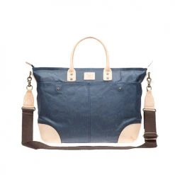 Will Leather Goods Wax Coated Canvas Tote Bags -Fairway Golf Sale WLG0010b